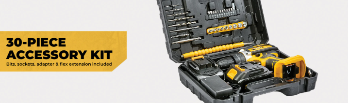 30 Piece Drill Kit